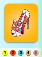 High Heels Coloring poster