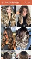 Hair highlights color app capture d'écran 3