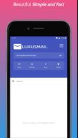 برنامه‌نما LuxusMail عکس از صفحه