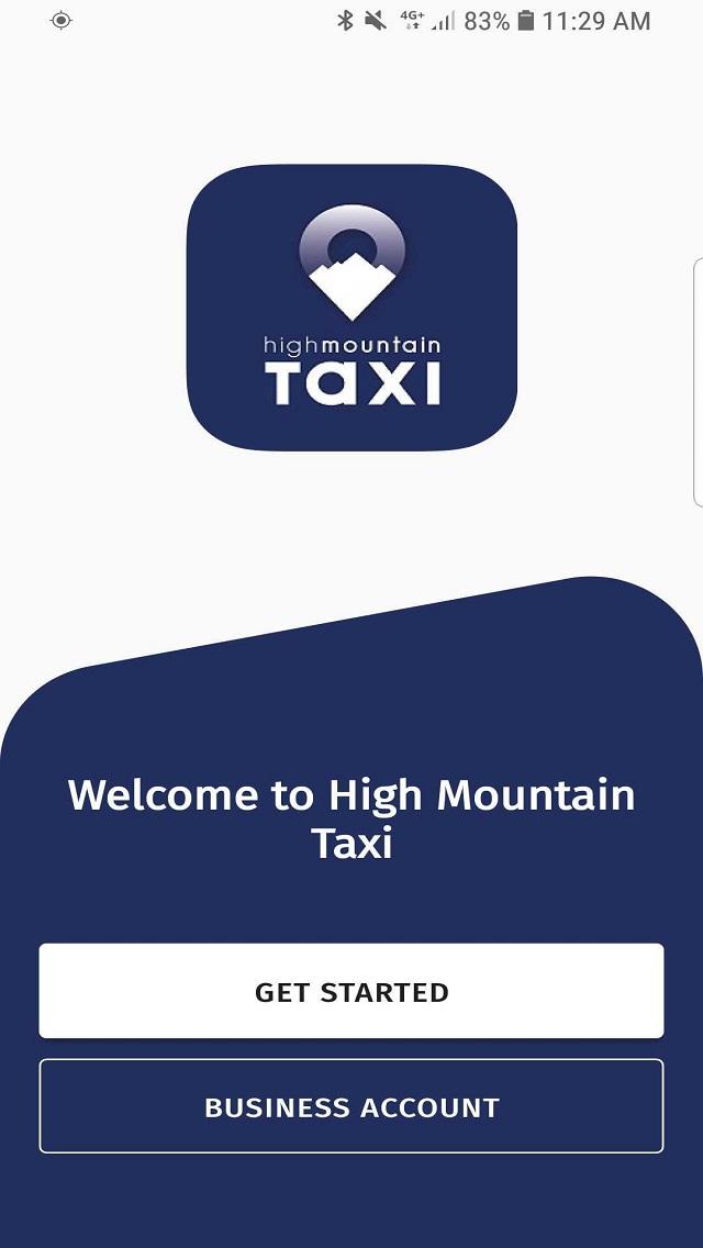 High Mountain Taxi الملصق