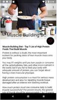 High Protein Diet, Foods ảnh chụp màn hình 3