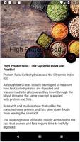High Protein Diet, Foods ảnh chụp màn hình 1