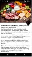 High Protein Diet, Foods ảnh chụp màn hình 2