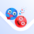 Two Love Balls - Brain Puzzle icon