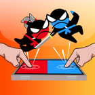 Прыжок ниндзя битва - 2 игрока иконка