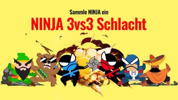 Springen Ninja Battle 2Spieler Screenshot 2