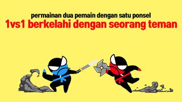 Jumping Ninja Battle 2 Pemain poster