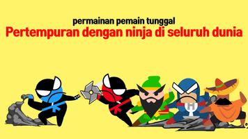 Jumping Ninja Battle 2 Pemain screenshot 1