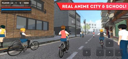 Anime School Simulator Affiche