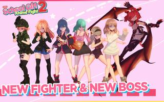 High School Girl Anime Fight 2 poster