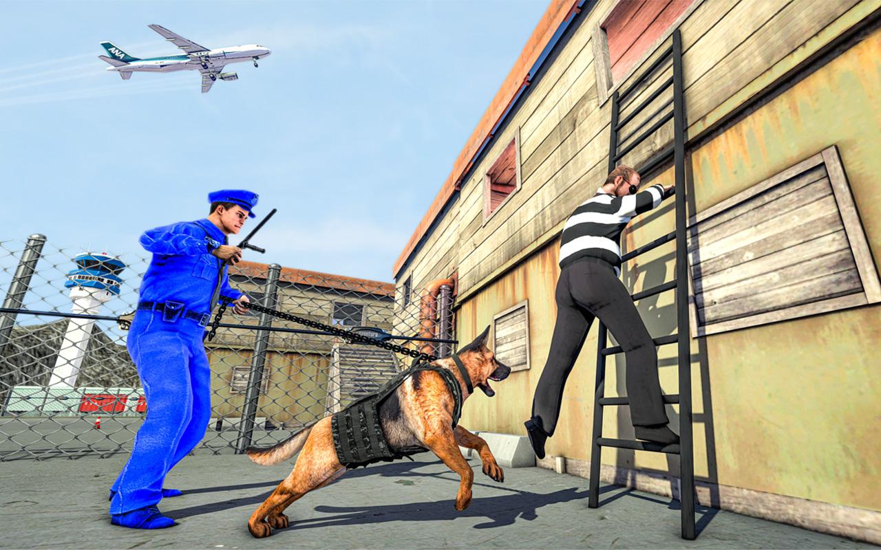 Download do APK de Cachorro correr atrás Jogos : Polícia Crime para Android