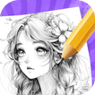 AR Draw Sketch - Step by step