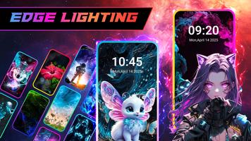 Edge Lighting - Borderlight Plakat