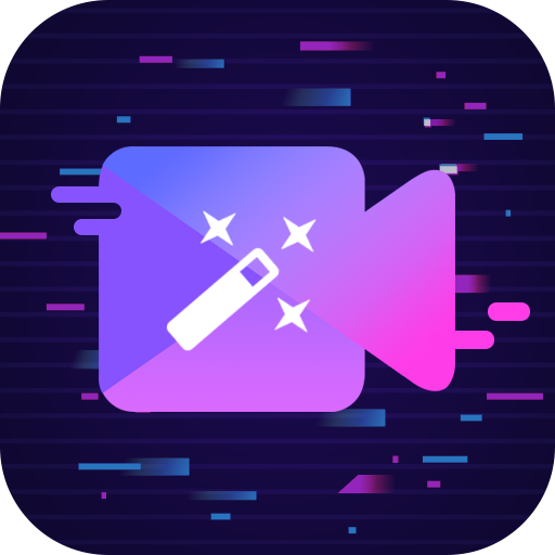 Glitch video effect - Photo, video editor