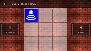 2 Schermata N-Back IQ games, test and memory Brain Builder Pro
