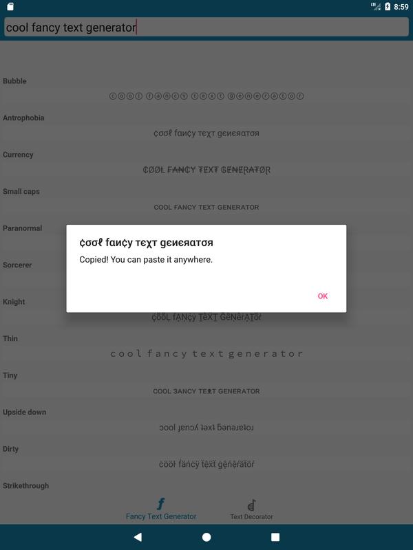 Instagram Text Generator