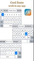 3 Schermata Font Keyboard