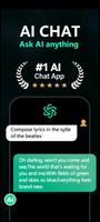 Character AI - Ask AI Friend الملصق