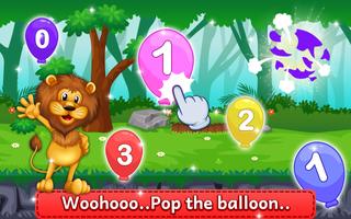 Kids Balloon Pop for Toddler capture d'écran 1