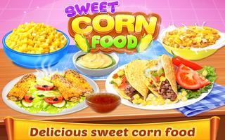 Sweet Corn Food पोस्टर
