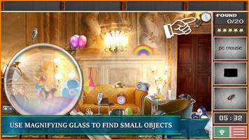 Hidden Objects Mansion تصوير الشاشة 1