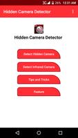 Hidden Camera Detected Spy Camera Detector Affiche