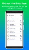 Unseen - Hidden chat, No last seen, Hide blue tick Plakat