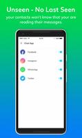 Unseen - Hidden chat, No last seen, Hide blue tick Screenshot 2