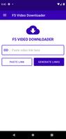F5 Video Downloader Plakat