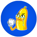 Naughty Banana Stickers for WhatsApp APK