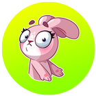 ikon Bunny Funny Sticker for WhatsApp