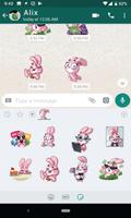 Bunny Funny Sticker for WhatsApp スクリーンショット 2