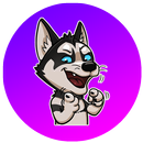 Hushky Dog Sticker for WhatsApp APK