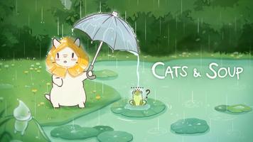 Cats & Soup - Cute Cat Game পোস্টার