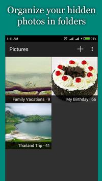 隐藏照片，视频 –Hide it Pro 截图 2