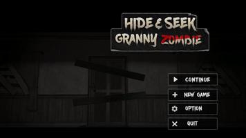Hide and Seek granny zombie الملصق