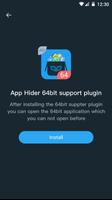برنامه‌نما App Hider 64bit Support عکس از صفحه