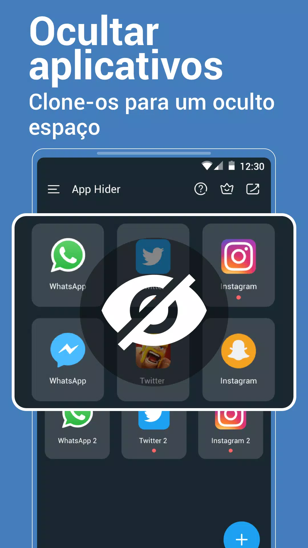 Download do APK de Esconder online e digitar para Android