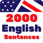 2000 Common English Sentences ไอคอน