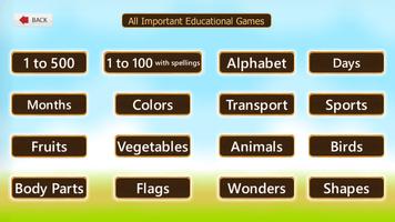 1 to 500 number counting game Plakat