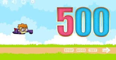 1 to 500 number counting game تصوير الشاشة 2