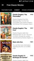 Classic Movies and TV Shows capture d'écran 1