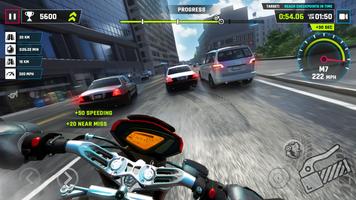 Highway Traffic Bike Simulator imagem de tela 2