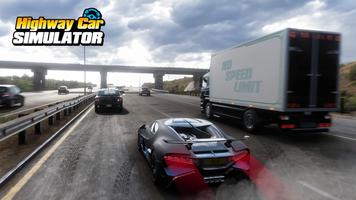 Highway Traffic Car Simulator постер