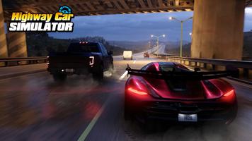 Highway Traffic Car Simulator syot layar 3