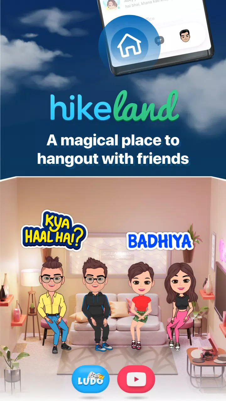 HikeLand - Ludo, Video, Chat, Sticker, Messaging APK for Android Download HikeLand - Ludo, Video, Chat, Sticker, Messaging APK for Android Download