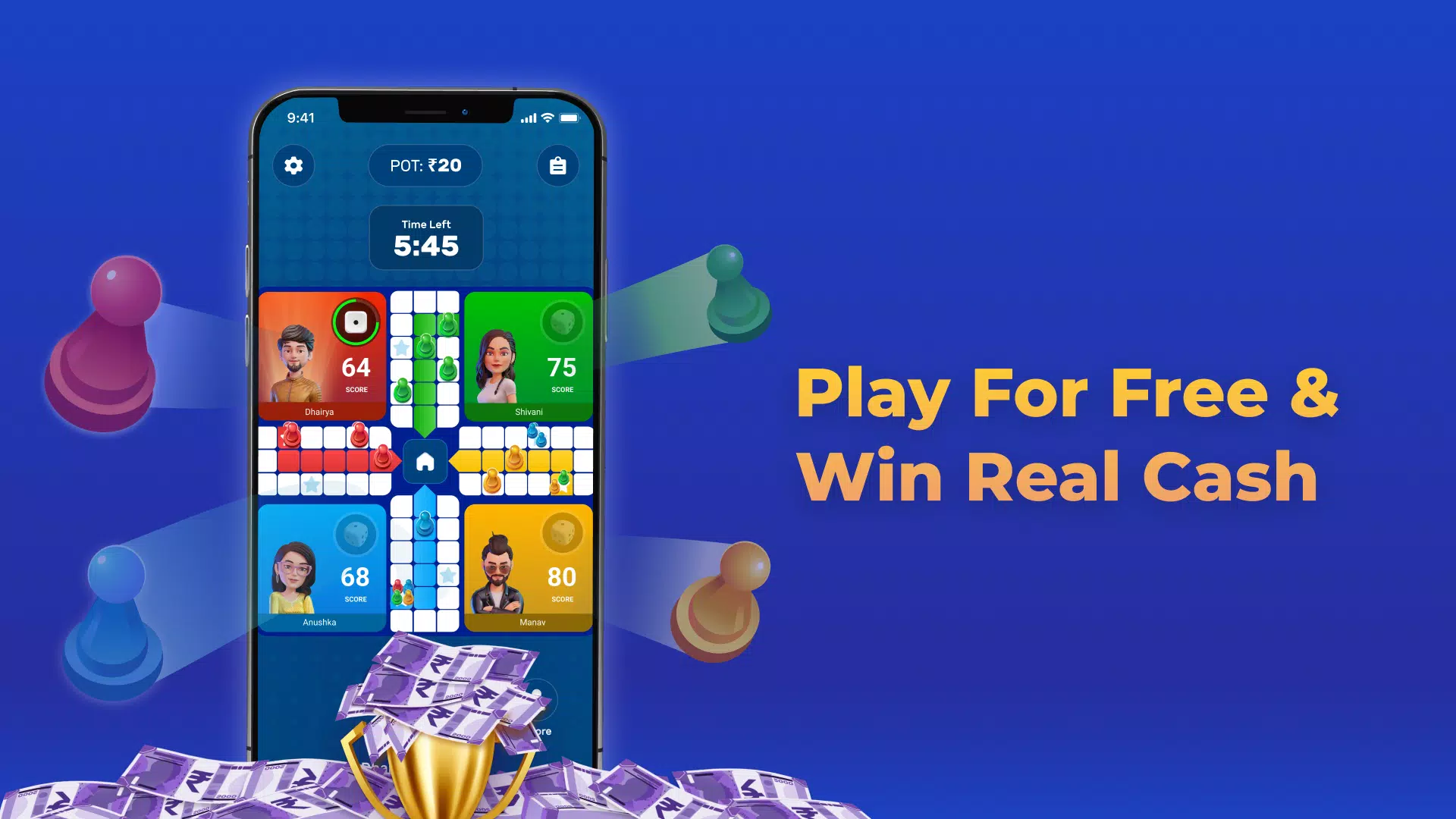 Play Ludo With Friends online for Free on Agame