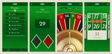 Croupier deal & learn roulette