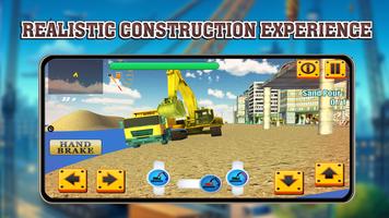 Excavator Crane Game Ekran Görüntüsü 2