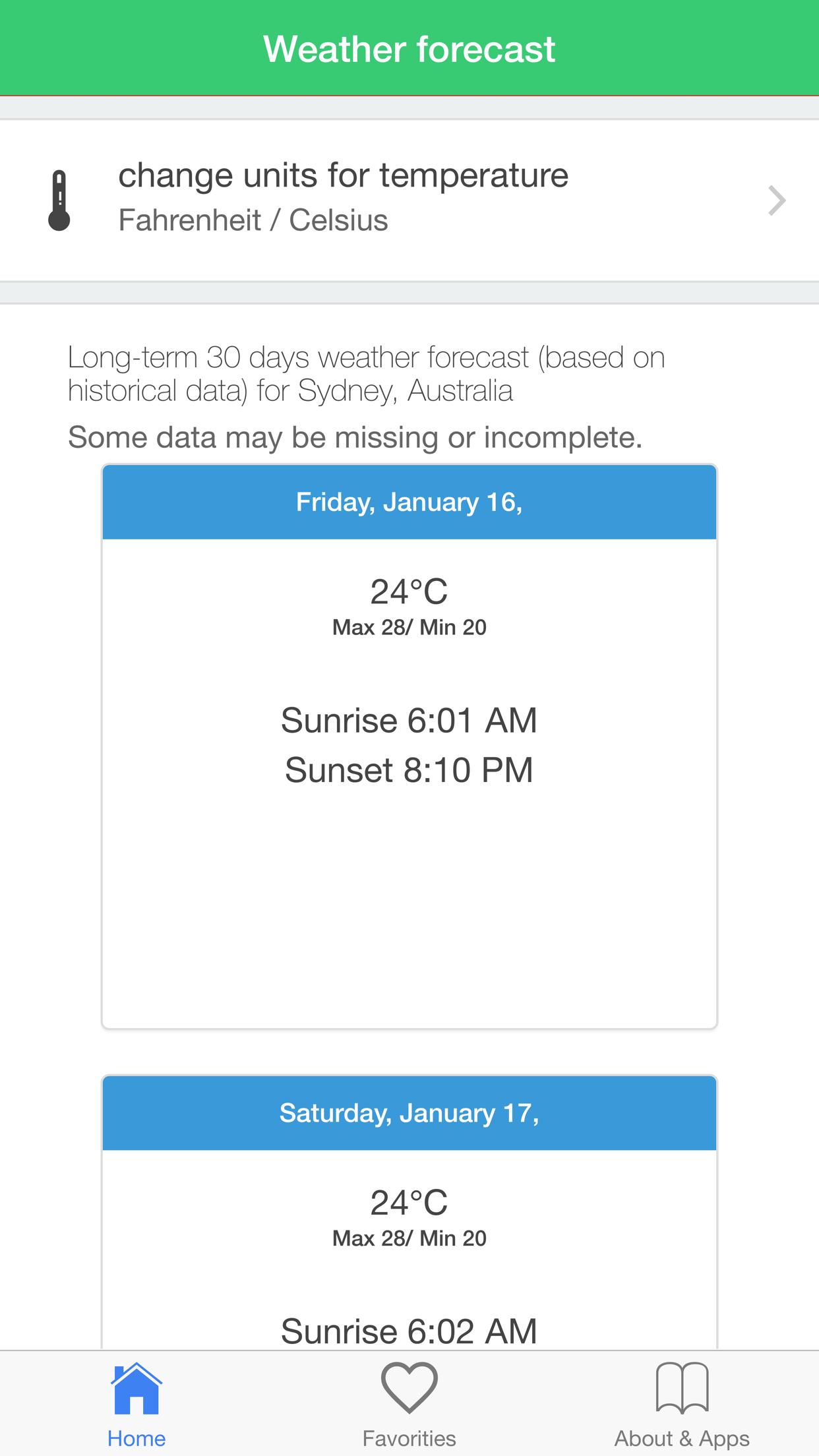 Android 用の シドニーの天気予報 今日 長期のための条件 Apk をダウンロード